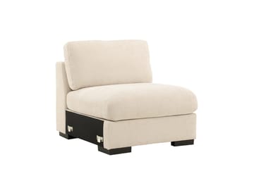 Midtermodul Salerno i stof - Beige - Møbler - Sofaer - Modulsofaer - Midtermodul
