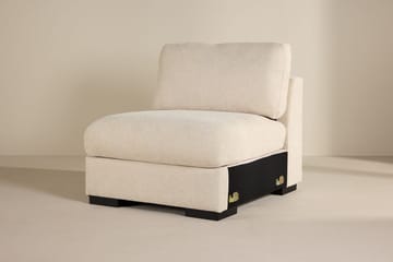 Midtermodul Salerno i stof - Beige - Møbler - Sofaer - Modulsofaer - Midtermodul
