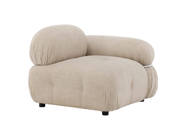 Mika højremodul 95 cm - Beige - Møbler - Sofaer - Modulsofaer - Hjørnemodul