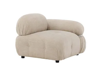 Mika højremodul 95 cm - Beige - Møbler - Sofaer - Modulsofaer - Hjørnemodul