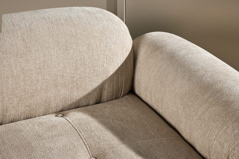 Mika højremodul 95 cm - Beige - Møbler - Sofaer - Modulsofaer - Hjørnemodul