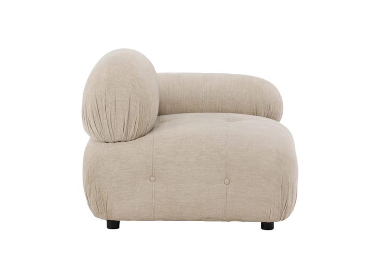 Mika højremodul 95 cm - Beige - Møbler - Sofaer - Modulsofaer - Hjørnemodul