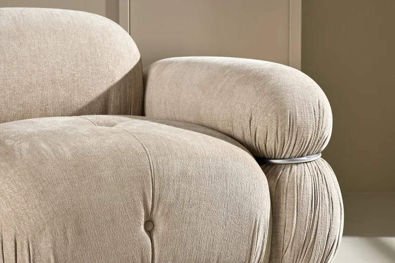Mika højremodul 95 cm - Beige - Møbler - Sofaer - Modulsofaer - Hjørnemodul