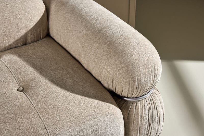 Mika højremodul 95 cm - Beige - Møbler - Sofaer - Modulsofaer - Hjørnemodul