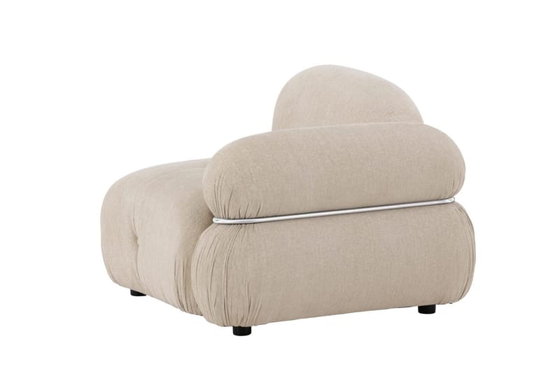 Mika højremodul 95 cm - Beige - Møbler - Sofaer - Modulsofaer - Hjørnemodul