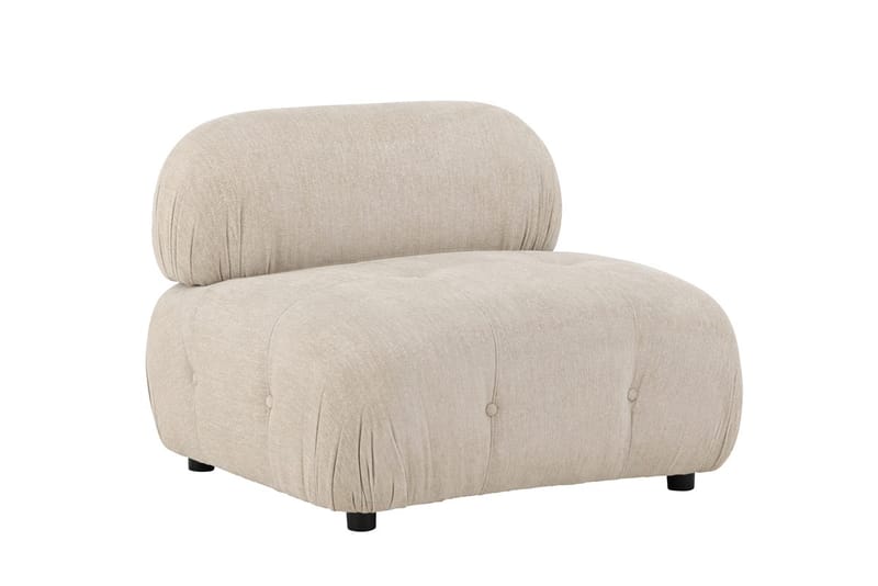 Mika midtermodul 95 cm - Beige - Møbler - Sofaer - Modulsofaer - Midtermodul