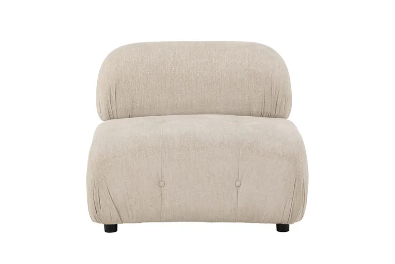 Mika midtermodul 95 cm - Beige - Møbler - Sofaer - Modulsofaer - Midtermodul