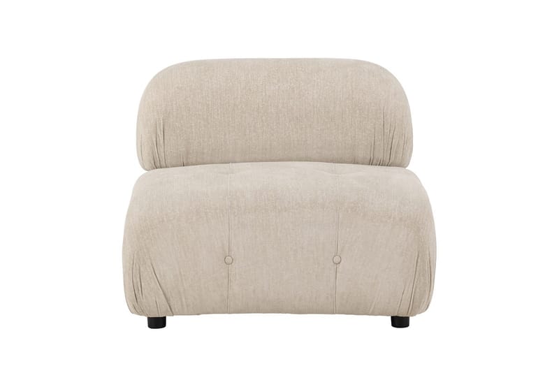 Mika midtermodul 95 cm - Beige - Møbler - Sofaer - Modulsofaer - Midtermodul