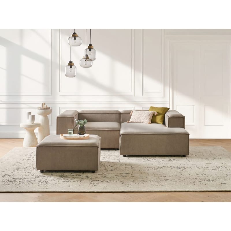 Modulær sofa med fodskammel Ardal - Møbler - Sofaer - Modulsofaer - Komplet modulsofa