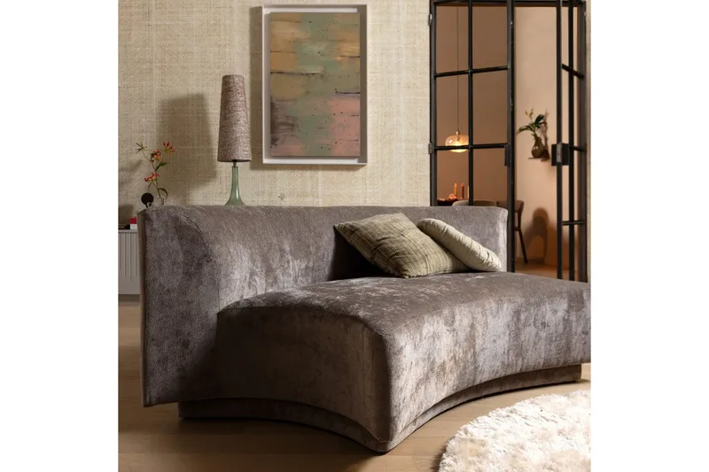 Modulær sofa Popular 2-personers - Taupe - Møbler - Sofaer - Modulsofaer - Komplet modulsofa