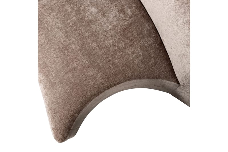 Modulær sofa Popular 2-personers - Taupe - Møbler - Sofaer - Modulsofaer - Komplet modulsofa