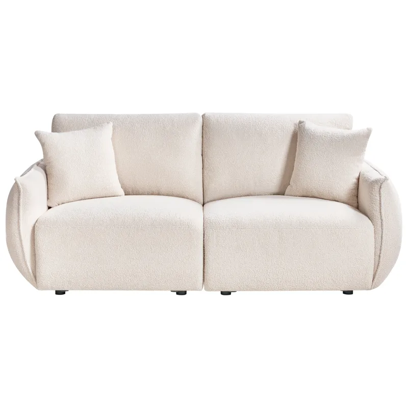 Modulsofa 2-personers Mesnali - Off-White - Møbler - Sofaer - Modulsofaer - Komplet modulsofa