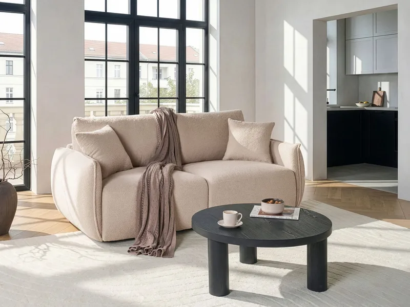Modulsofa 2-personers Mesnali - Beige - Møbler - Sofaer - Modulsofaer - Komplet modulsofa