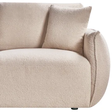 Modulsofa 2-personers Mesnali - Beige - Møbler - Sofaer - Modulsofaer - Komplet modulsofa