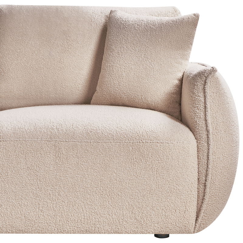 Modulsofa 2-personers Mesnali - Beige - Møbler - Sofaer - Modulsofaer - Komplet modulsofa