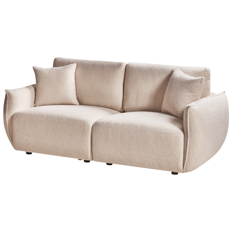 Modulsofa 2-personers Mesnali - Beige - Møbler - Sofaer - Modulsofaer - Komplet modulsofa