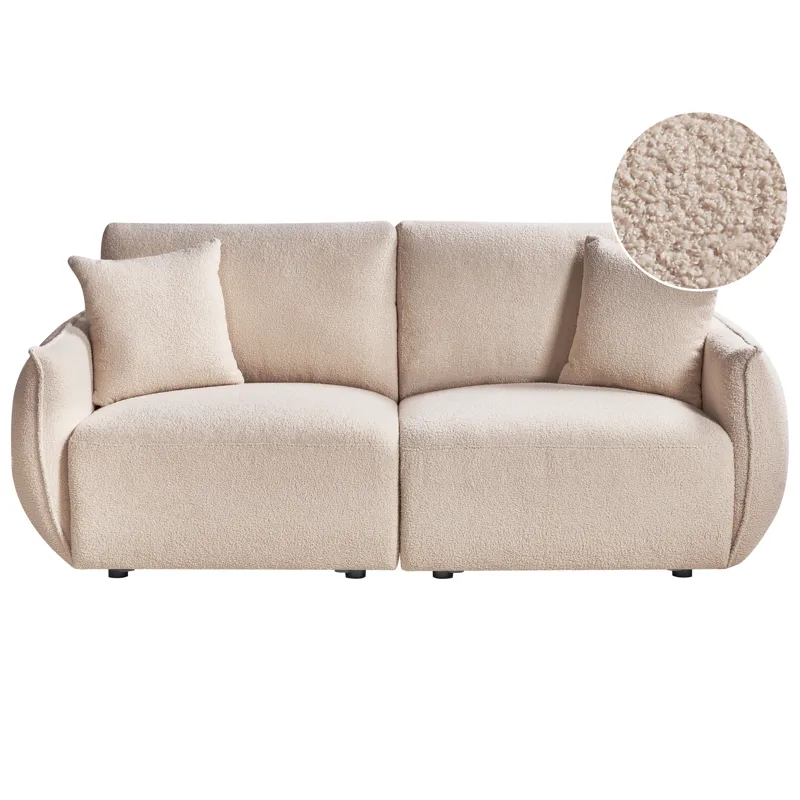 Modulsofa 2-personers Mesnali, Beige