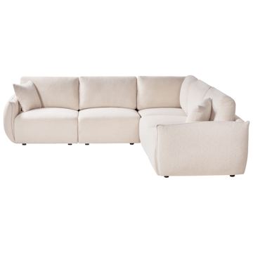 Modulsofa 5-personers Mesnali venstrevendt - Off-White - Møbler - Sofaer - Modulsofaer - Komplet modulsofa