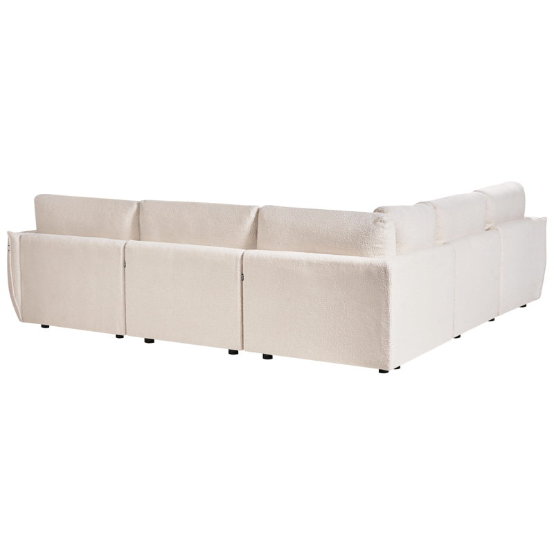 Modulsofa 5-personers Mesnali venstrevendt - Off-White - Møbler - Sofaer - Modulsofaer - Komplet modulsofa