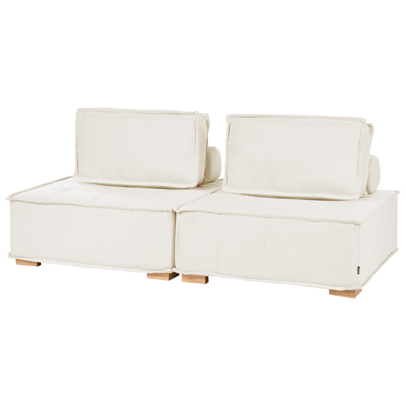Modulsofa Tibro - Off-White - Møbler - Sofaer - Modulsofaer - Komplet modulsofa