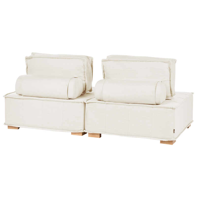 Modulsofa Tibro - Off-White - Møbler - Sofaer - Modulsofaer - Komplet modulsofa