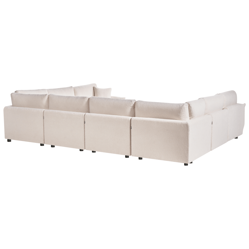 Modulsofa U-formet Mesnali - Off-White - Møbler - Sofaer - Modulsofaer - Komplet modulsofa