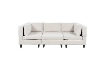Modulsoffa Beige, Black - Møbler - Sofaer - Modulsofaer - Komplet modulsofa
