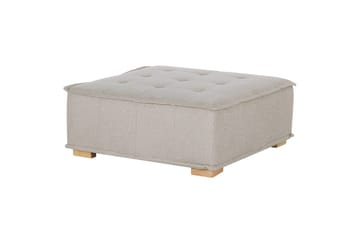 Modulsoffa Beliani Tibro Beige/ljust trä Beige||Light colored wood - Møbler - Sofaer - Modulsofaer - Komplet modulsofa