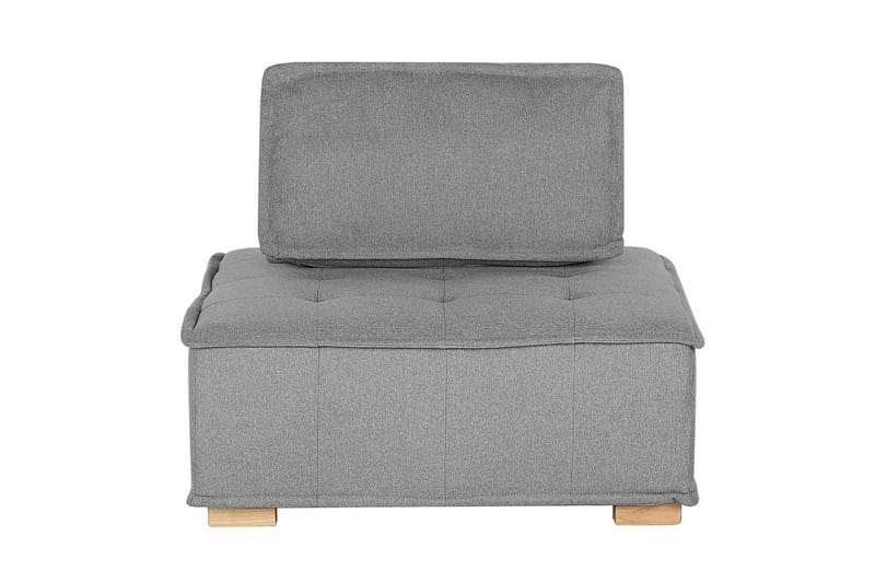 Modulsoffa Beliani Tibro Beige/ljust trä Grey||Light colored wood - Møbler - Sofaer - Modulsofaer - Komplet modulsofa