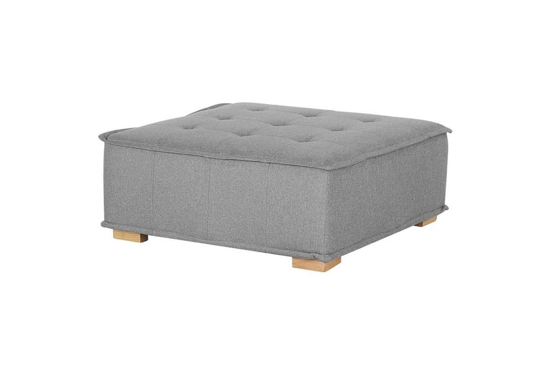 Modulsoffa Beliani Tibro Beige/ljust trä Grey||Light colored wood - Møbler - Sofaer - Modulsofaer - Komplet modulsofa