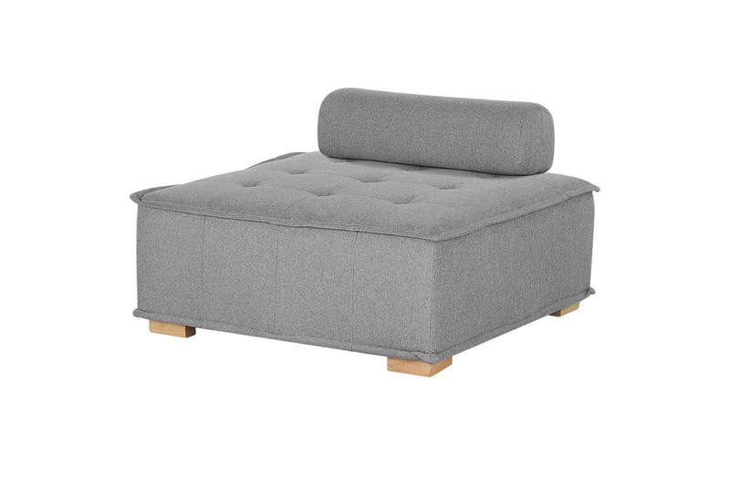 Modulsoffa Beliani Tibro Beige/ljust trä Grey||Light colored wood - Møbler - Sofaer - Modulsofaer - Komplet modulsofa