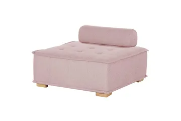Modulsoffa Beliani Tibro Beige/ljust trä Rose||Light colored wood - Møbler - Sofaer - Modulsofaer - Komplet modulsofa