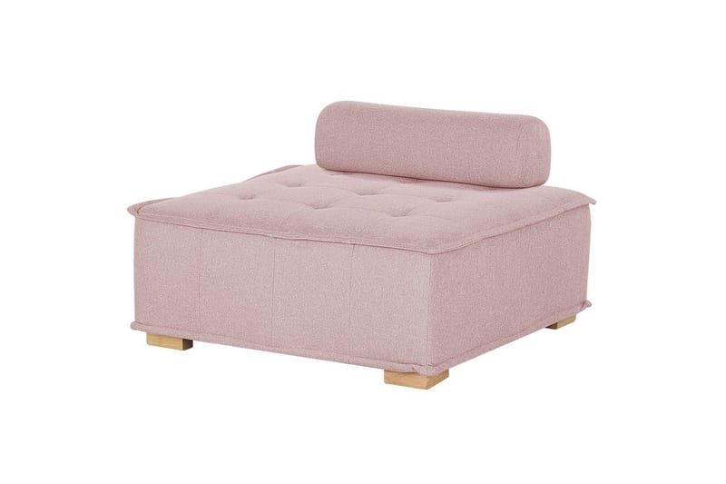 Modulsoffa Beliani Tibro Beige/ljust trä Rose||Light colored wood - Møbler - Sofaer - Modulsofaer - Komplet modulsofa