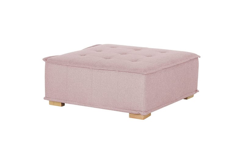 Modulsoffa Beliani Tibro Beige/ljust trä Rose||Light colored wood - Møbler - Sofaer - Modulsofaer - Komplet modulsofa