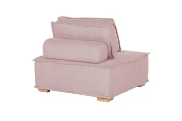 Modulsoffa Beliani Tibro Beige/ljust trä Rose||Light colored wood - Møbler - Sofaer - Modulsofaer - Komplet modulsofa