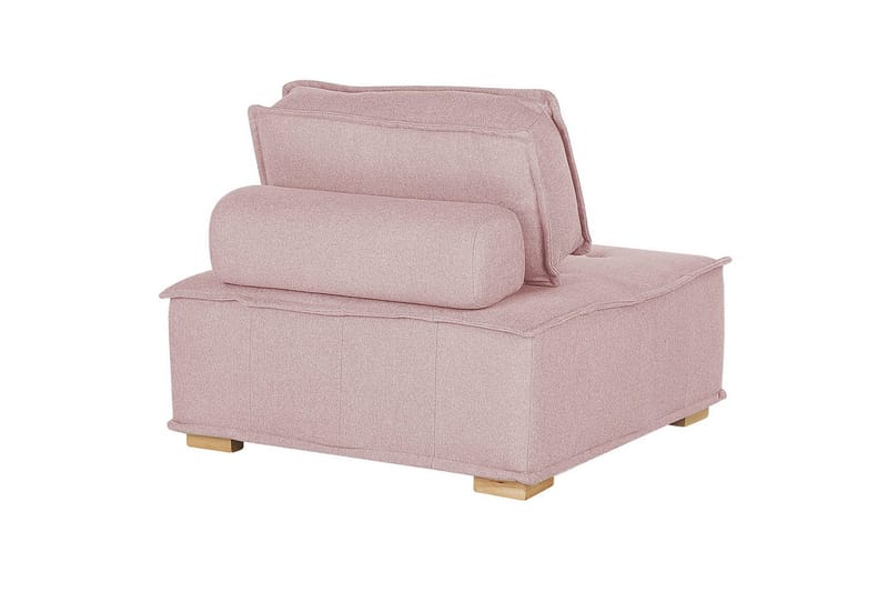 Modulsoffa Beliani Tibro Beige/ljust trä Rose||Light colored wood - Møbler - Sofaer - Modulsofaer - Komplet modulsofa