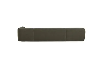More 4-personers Højrevendt U-formet Modulsofa 353 cm i Stof - Grøn - Møbler - Sofaer - Modulsofaer - Komplet modulsofa