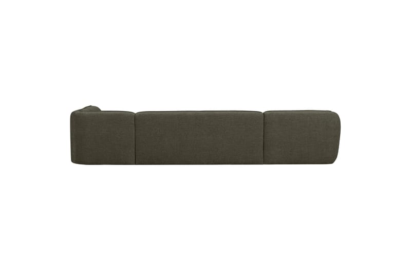 More 4-personers Højrevendt U-formet Modulsofa 353 cm i Stof - Grøn - Møbler - Sofaer - Modulsofaer - Komplet modulsofa