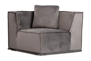 Nightcap Sofa m. Chaiselong 4-Pers. - Grå - Møbler - Sofaer - Modulsofaer - Komplet modulsofa