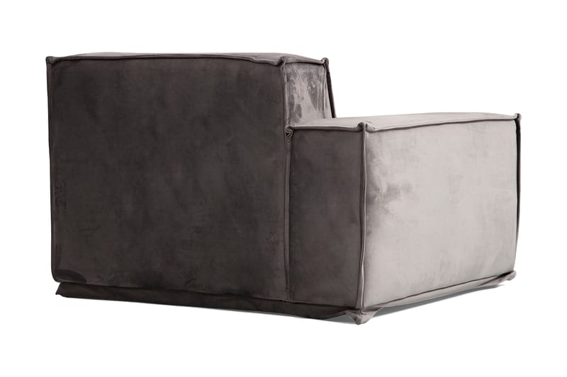 Nightcap Sofa m. Chaiselong 4-Pers. - Grå - Møbler - Sofaer - Modulsofaer - Komplet modulsofa