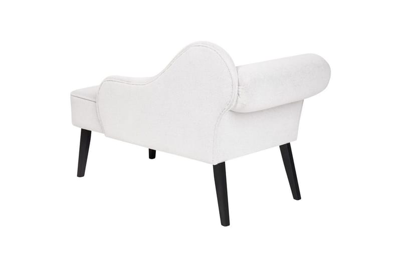 Schäslong Beliani Biarritz Grön, Svart, Högervänd White||Black Left-faced - Møbler - Sofaer - Modulsofaer - Andre moduler til modulsofa