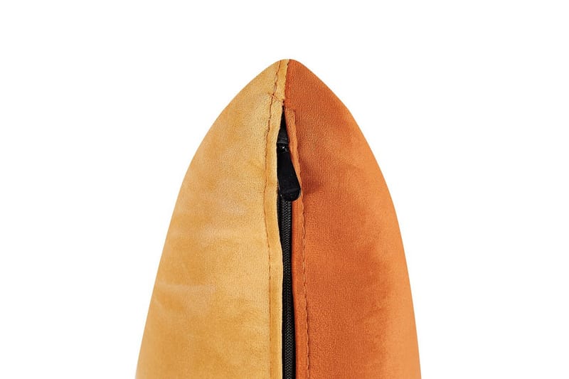 Schäslong Beliani Gonesse Beige, Grå, Guld NO_BRAND Dark Orange||GOLD - Møbler - Sofaer - Modulsofaer - Andre moduler til modulsofa