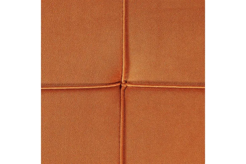 Schäslong Beliani Gonesse Beige, Grå, Guld NO_BRAND Dark Orange||GOLD - Møbler - Sofaer - Modulsofaer - Andre moduler til modulsofa