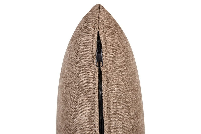 Schäslong Beliani Lannils Brun, Svart, Högervänd Brown||Black Left-faced - Møbler - Sofaer - Modulsofaer - Andre moduler til modulsofa