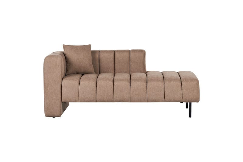 Schäslong Beliani Lannils Brun, Svart, Högervänd Brown||Black Left-faced, undefined