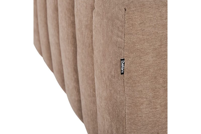 Schäslong Beliani Lannils Brun, Svart, Högervänd Brown||Black Left-faced - Møbler - Sofaer - Modulsofaer - Andre moduler til modulsofa