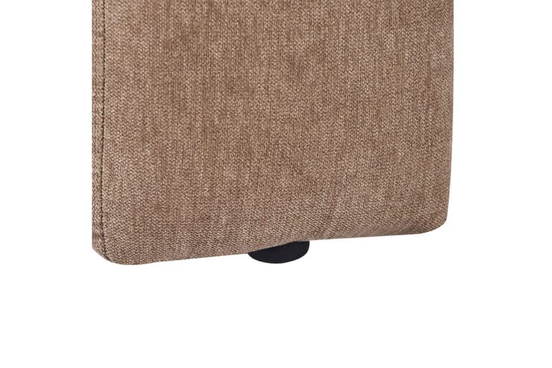 Schäslong Beliani Lannils Brun, Svart, Högervänd Brown||Black Right-faced - Møbler - Sofaer - Modulsofaer - Andre moduler til modulsofa