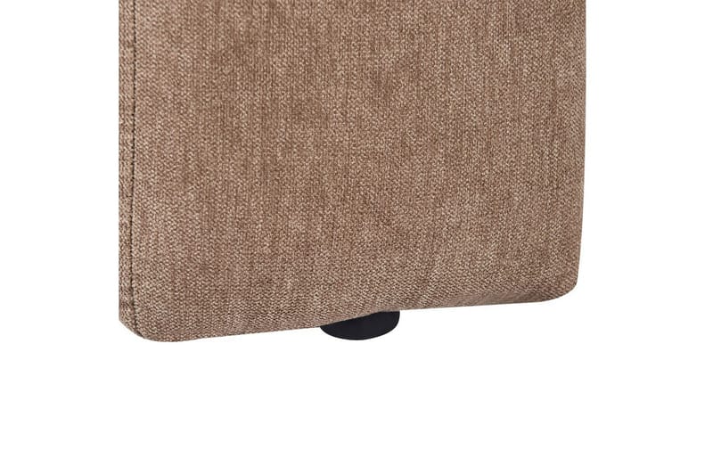 Schäslong Beliani Lannils Brun, Svart, Högervänd NO_BRAND Brown||Black Left-faced - Møbler - Sofaer - Modulsofaer - Andre moduler til modulsofa