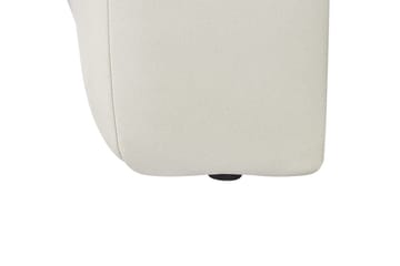 Schäslong Beliani Lannils Brun, Svart, Högervänd White||Black Left-faced - Møbler - Sofaer - Modulsofaer - Andre moduler til modulsofa