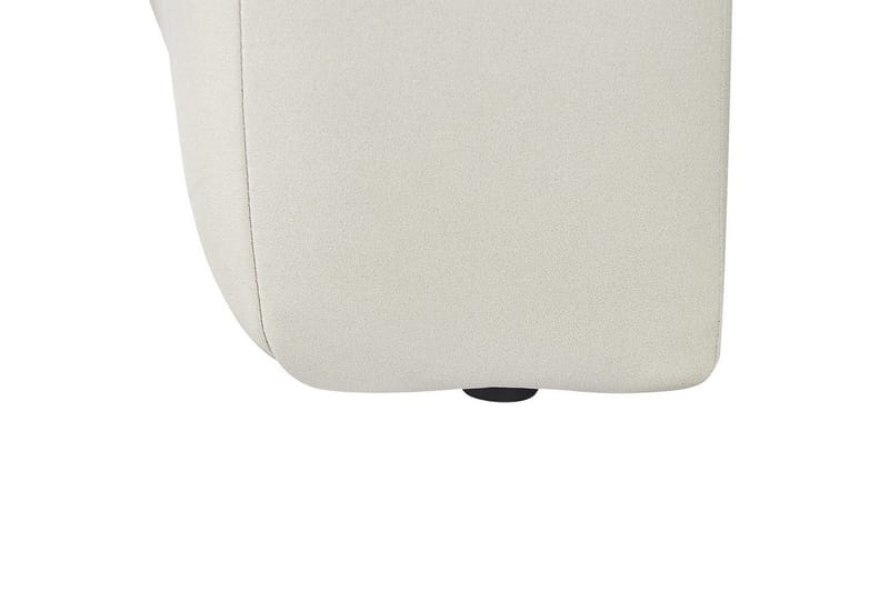 Schäslong Beliani Lannils Brun, Svart, Högervänd White||Black Left-faced - Møbler - Sofaer - Modulsofaer - Andre moduler til modulsofa